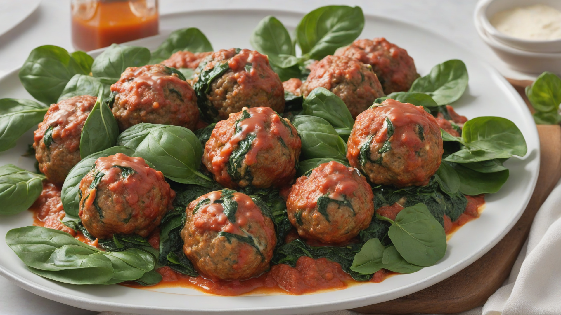 polpette ricotta e spinaci